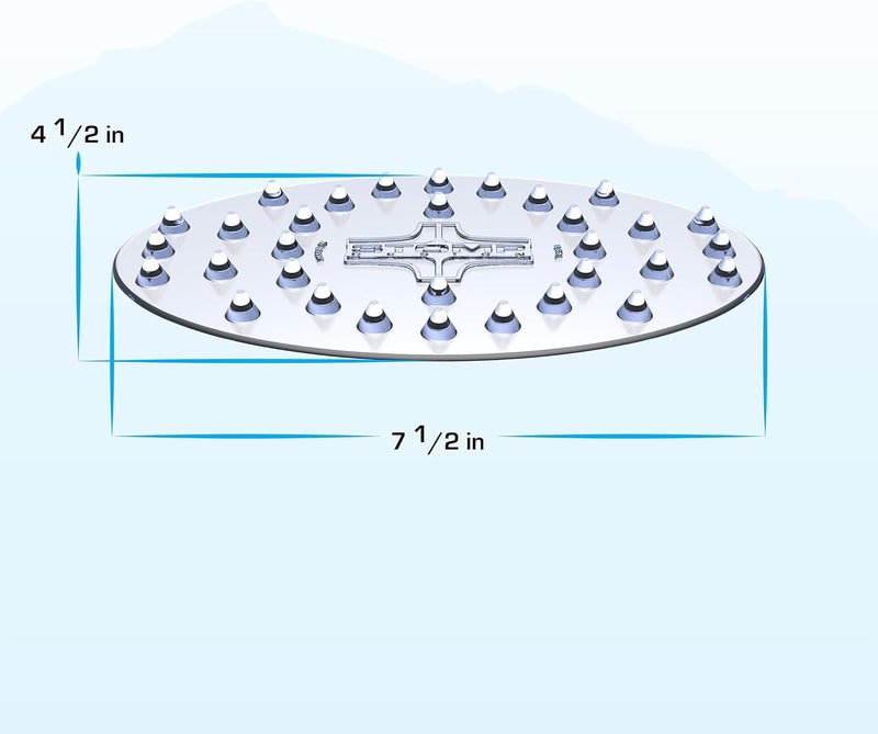 Stompgrip Premium Snowboard Stomp Pad | Oval | Old School Collection | 3D Design | Clear - Image 2